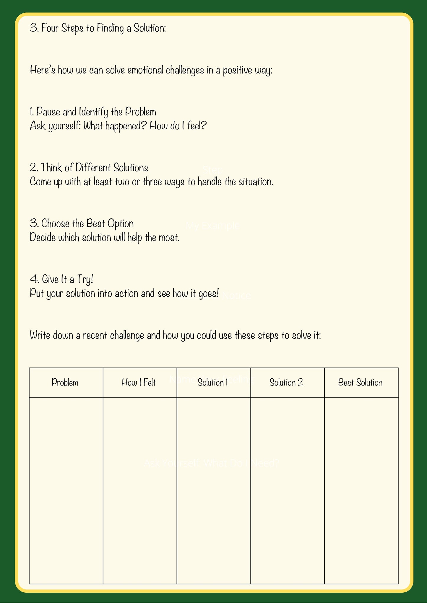 Series 5 Episode 3 Finding Solutions – Exploring Strategies to Solve Emotional Challenges