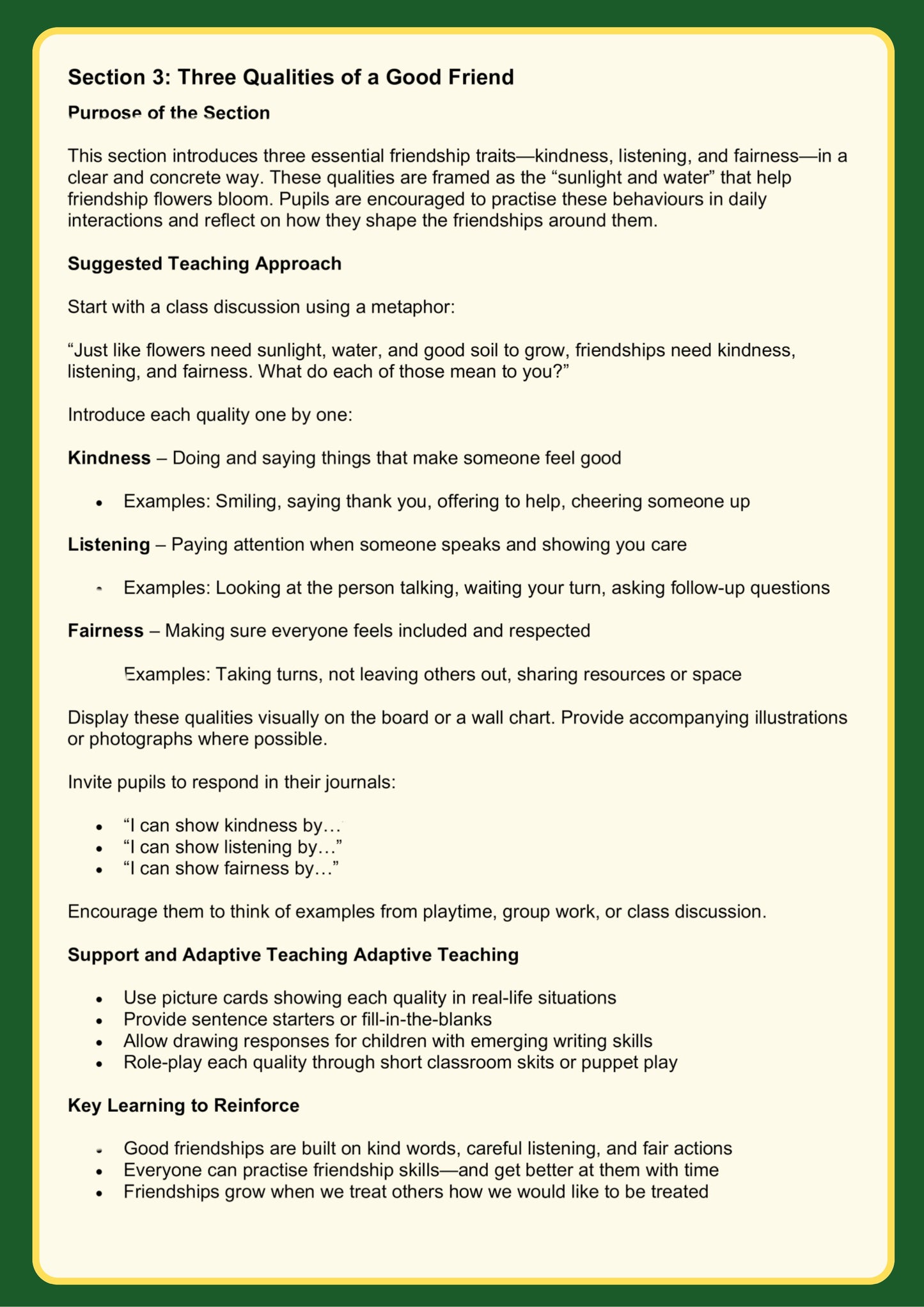 Series 7 Episode 2 Learning Active Listening and Showing Care