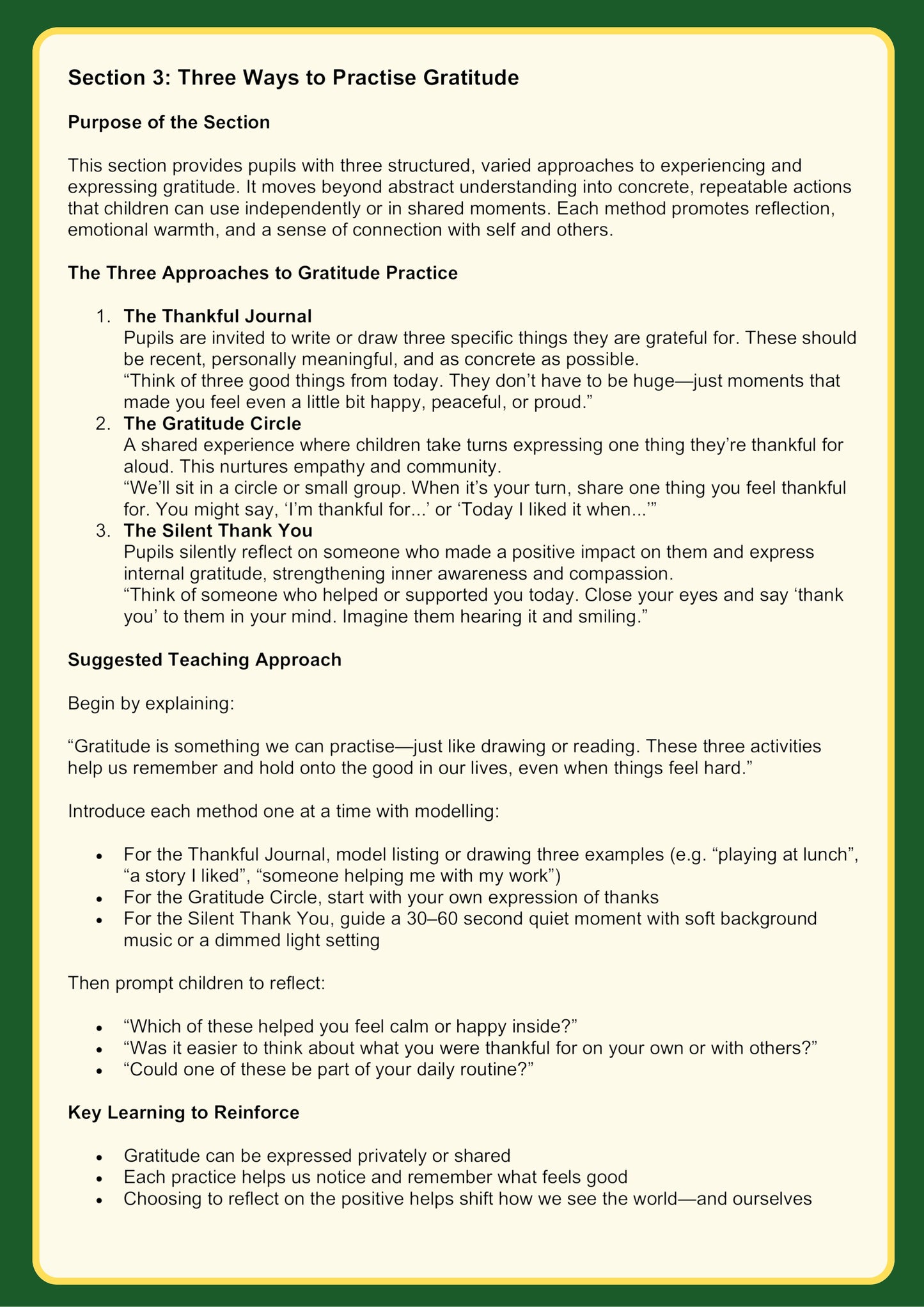 Series 4 Episode 6 Gratitude Practice