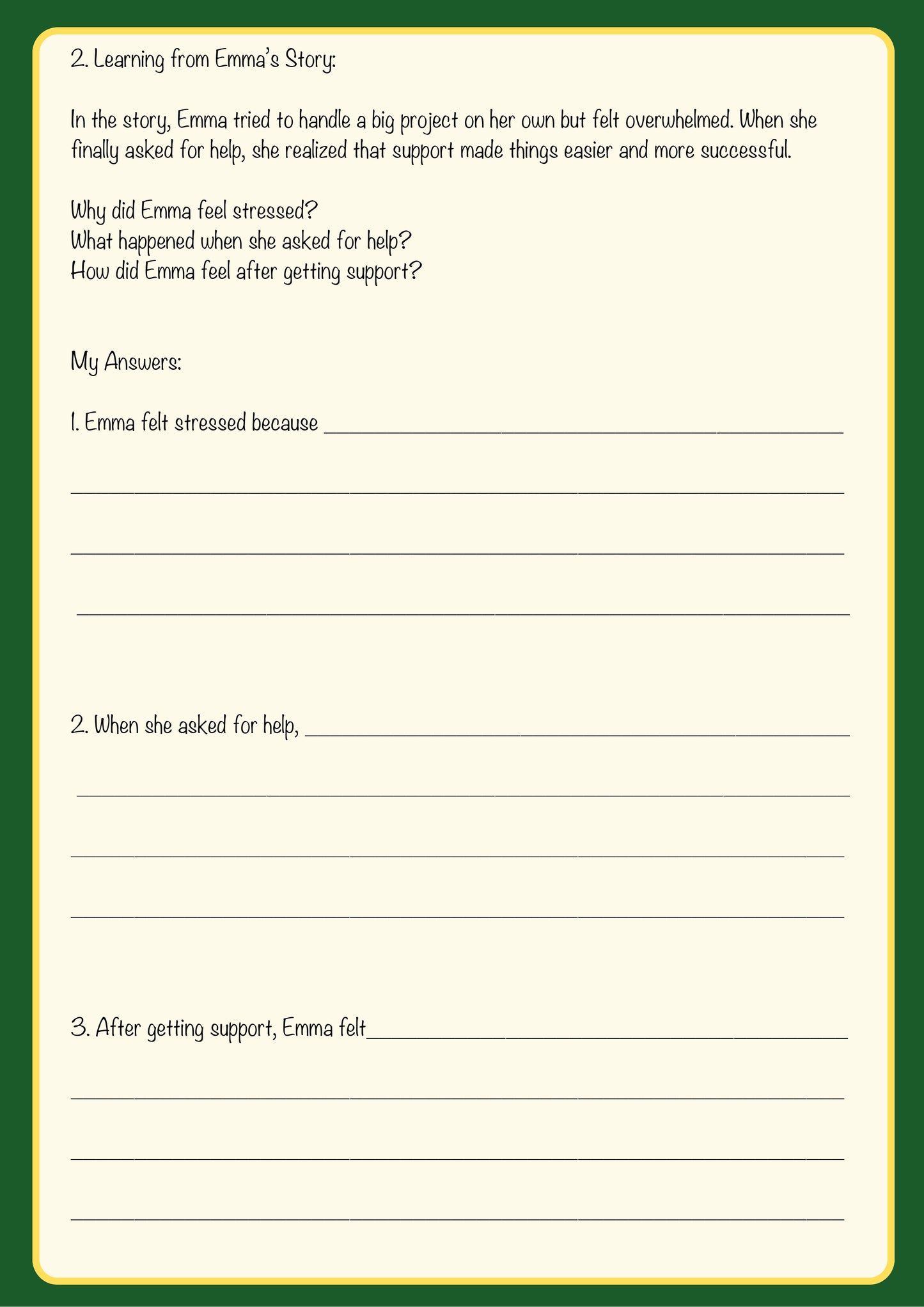 Series 5 Episode 6 Asking for Help – Knowing When and How to Seek Support