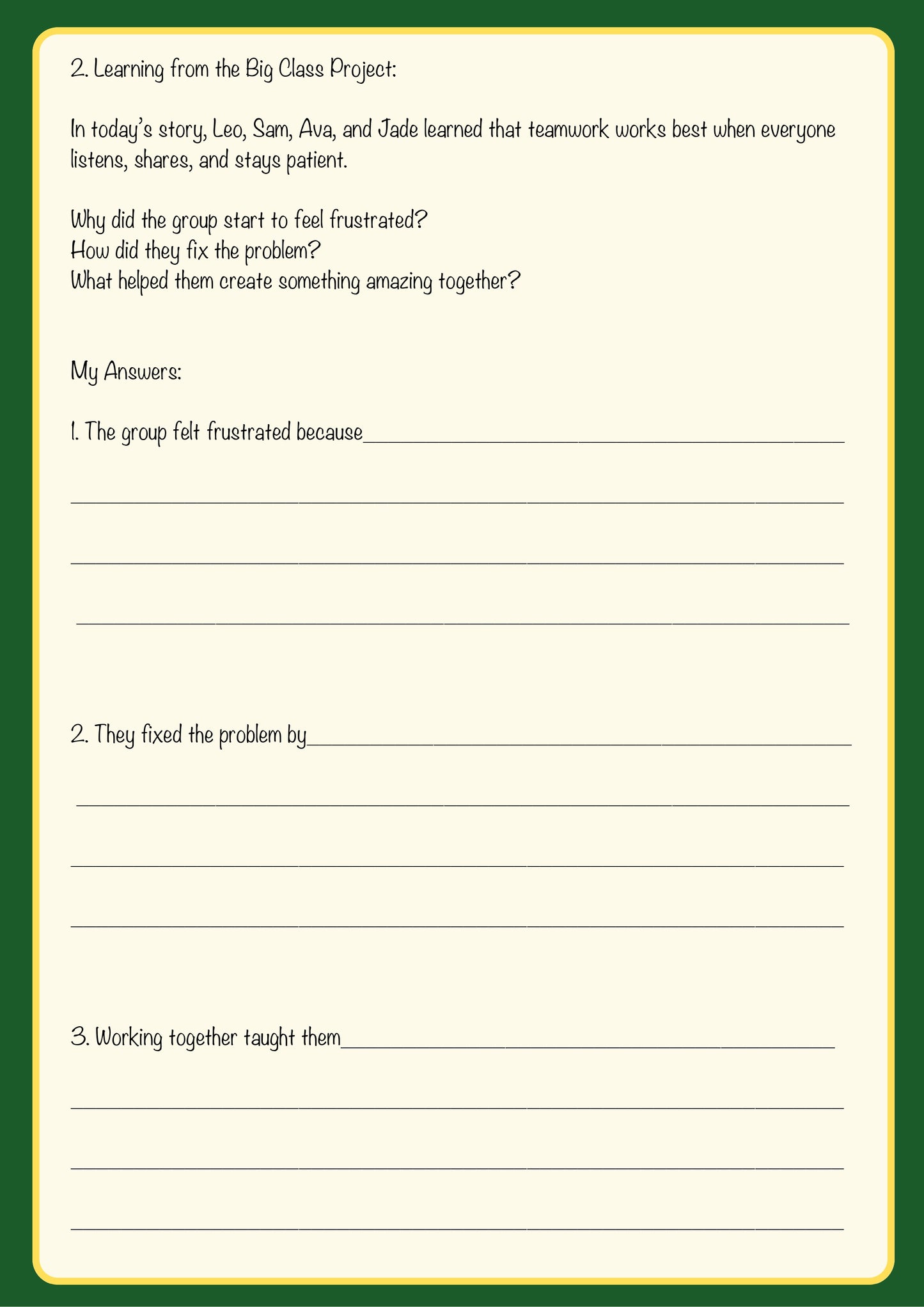 Series 6 Episode 3 Managing Emotions in Group Settings
