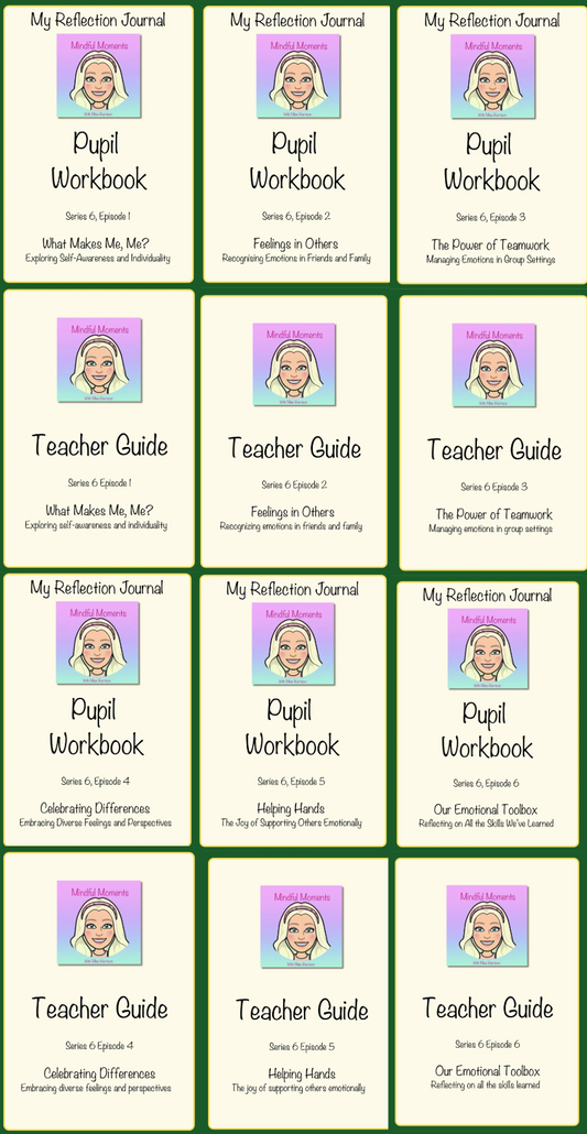 Complete Series 6 Teacher Guides and pupil Workbooks