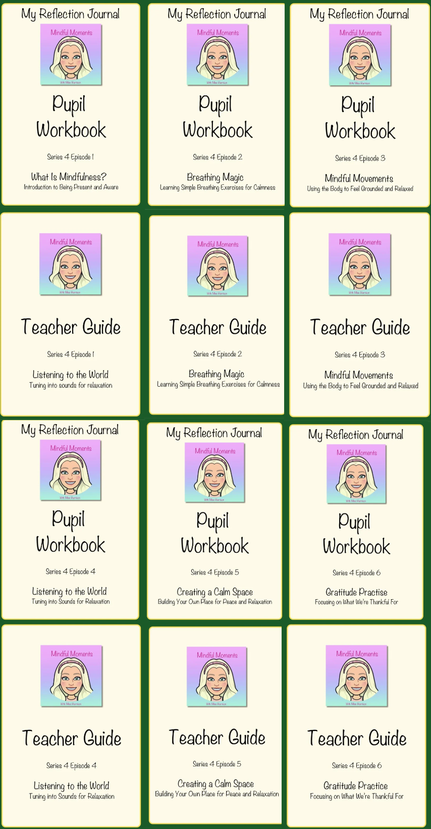 Complete Series 4 Teacher Guides and pupil Workbooks
